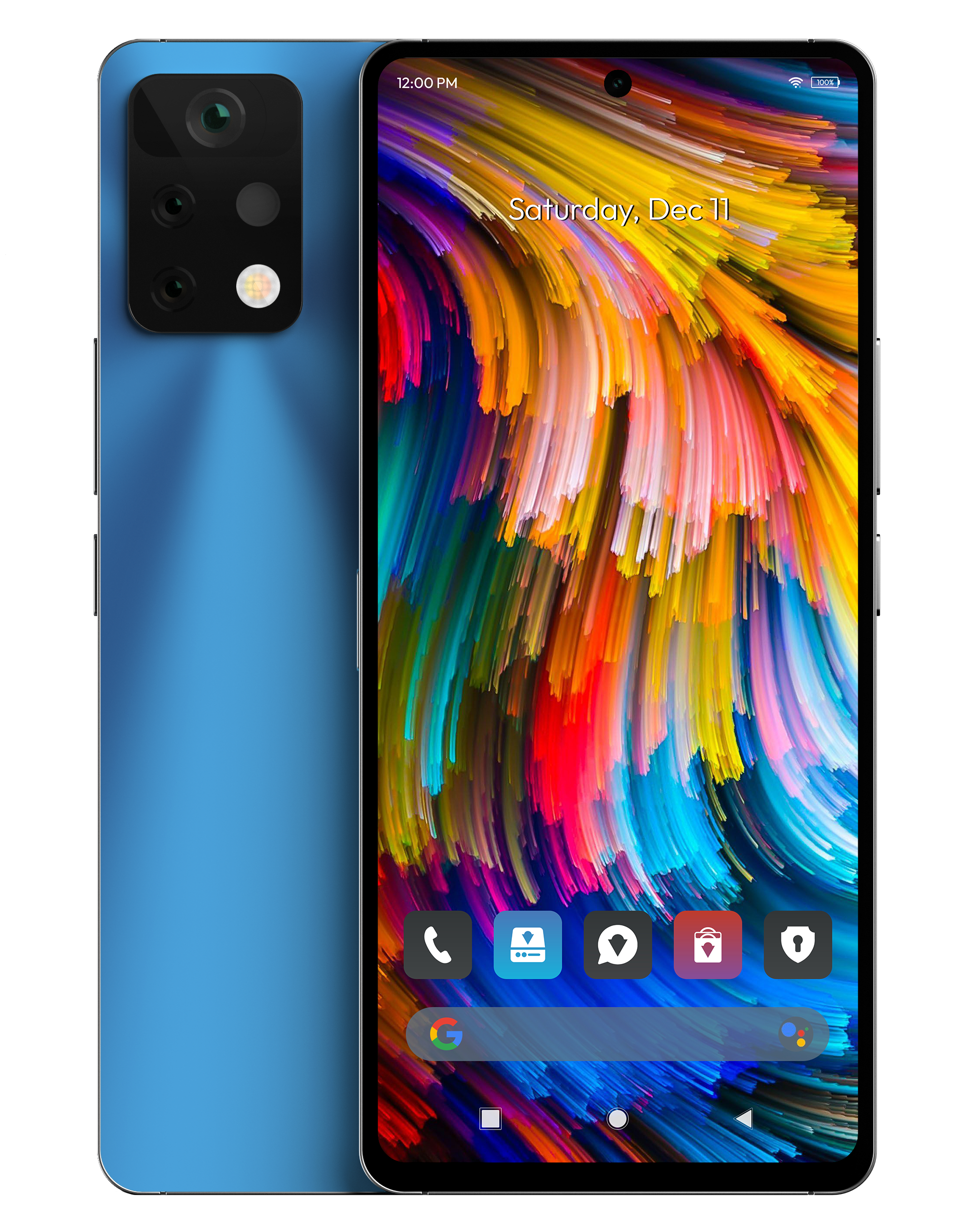 HidR, Blue - Dual Mode Secure Phone